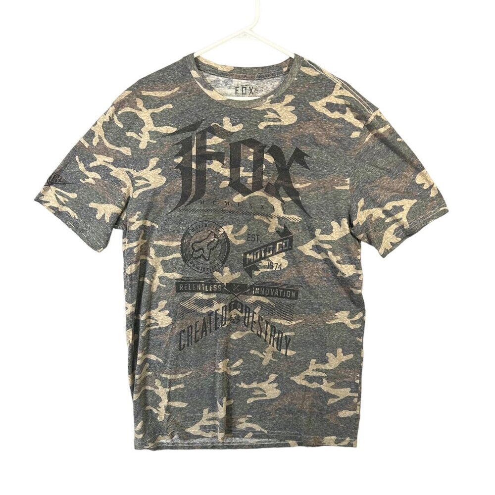 Fox Racing Camo Graphic T-Shirt Men's Size XL